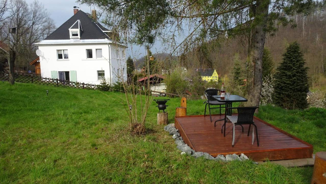 Ferienwohnung Erzgebirgswohnung Goetze Glashutte  Εξωτερικό φωτογραφία
